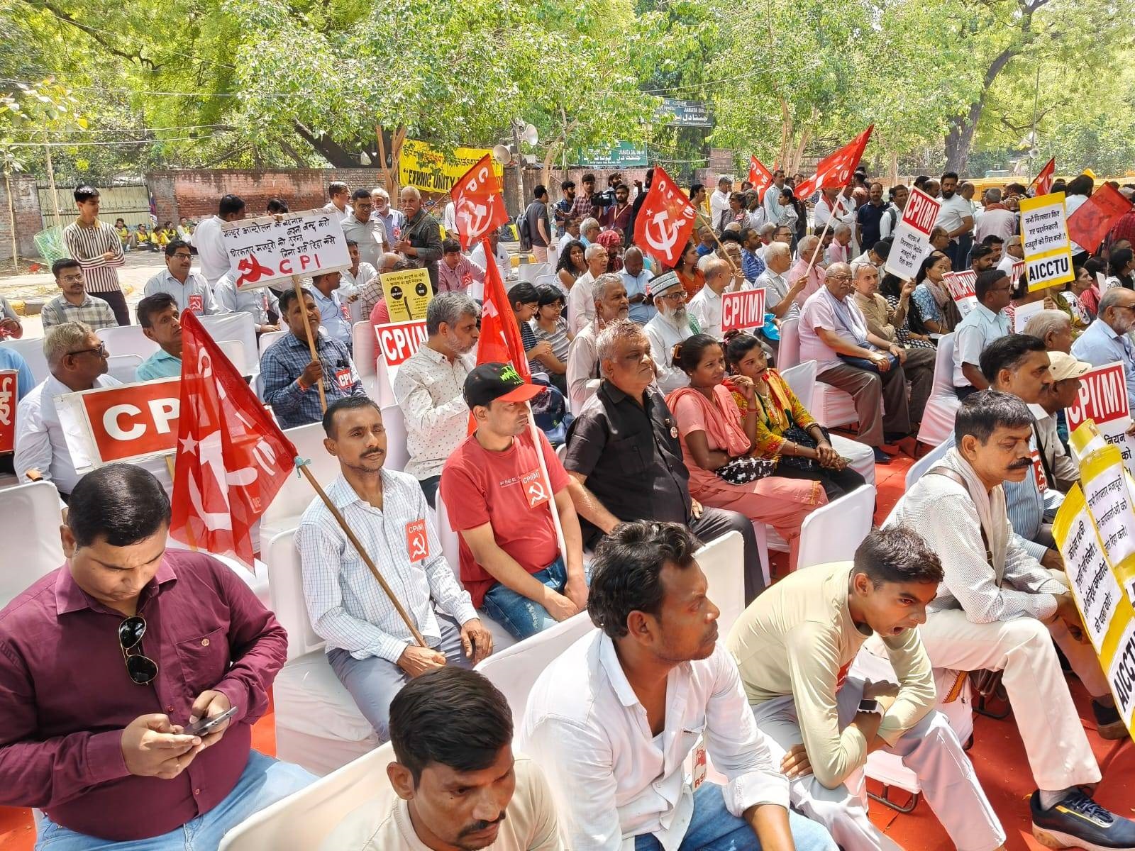 india - delhi joint protest