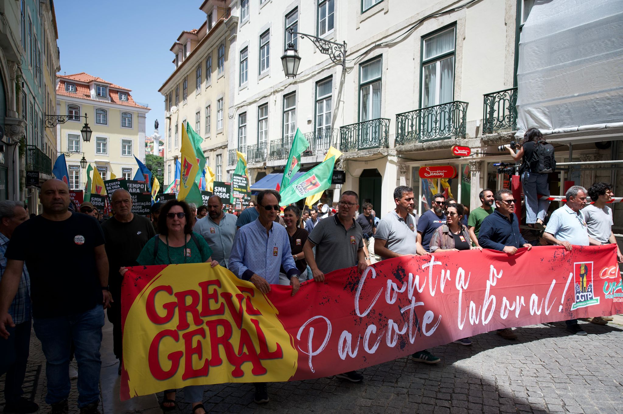greve geral Portugal