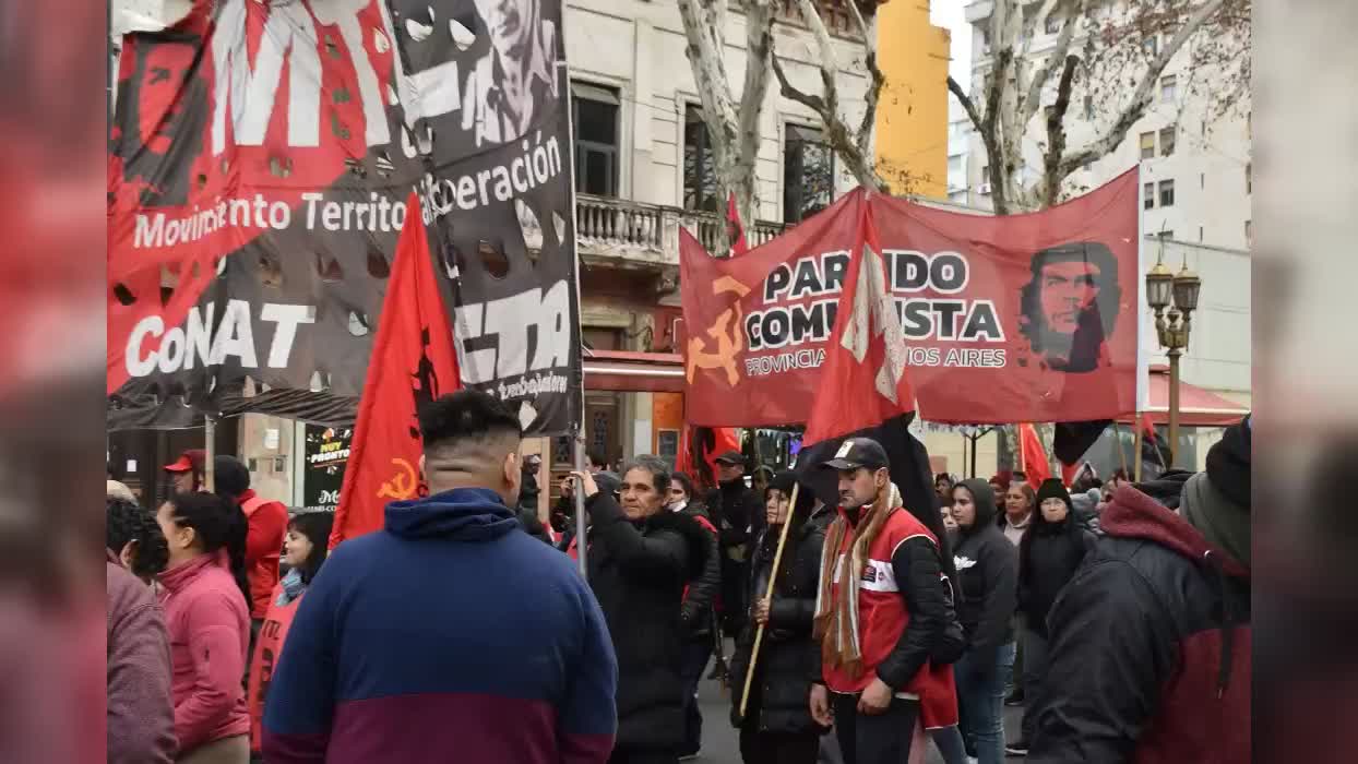 Union protests in Argentina
