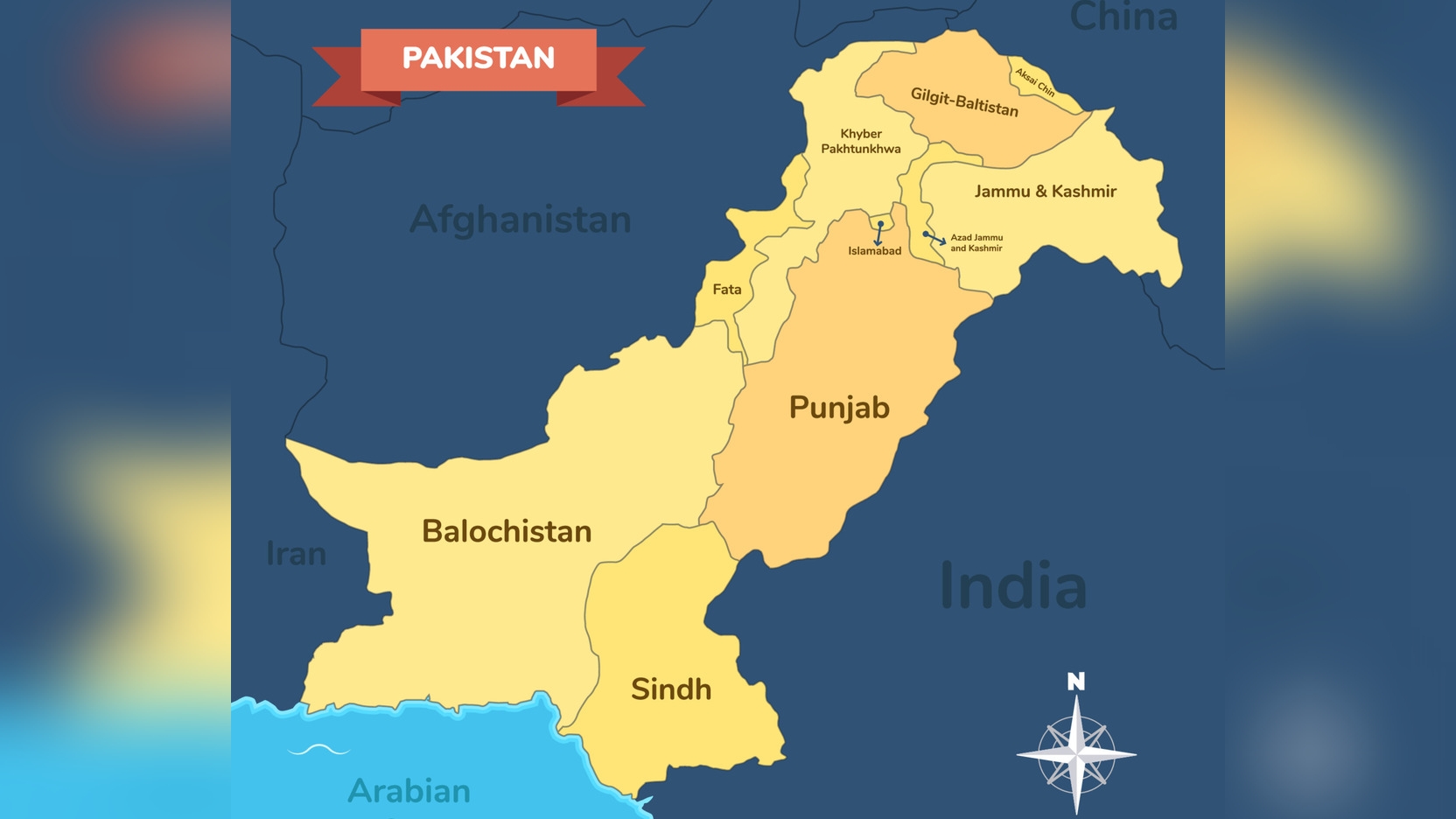 CP Pakistan - Pakistan regions