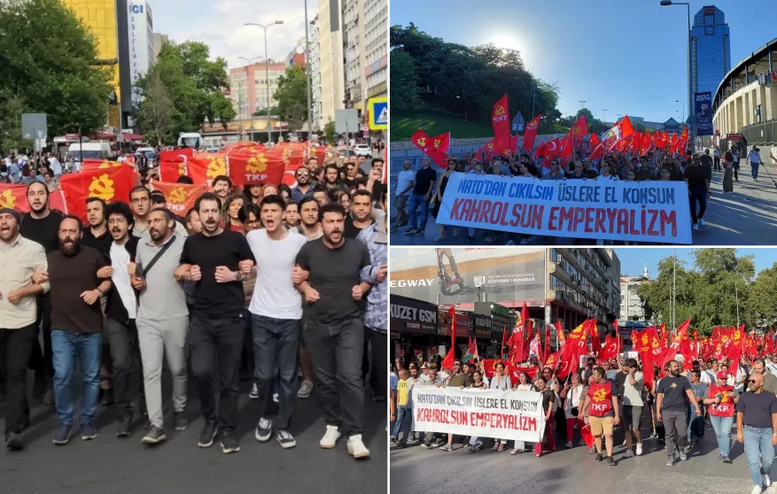 TKP marches against NATO