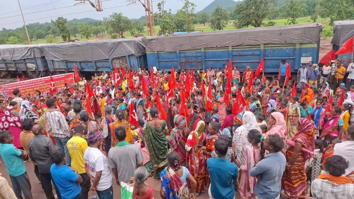 CPI(M) - Odisha protest