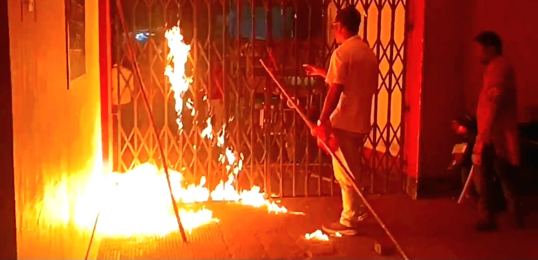 CPI(M) - office attacked