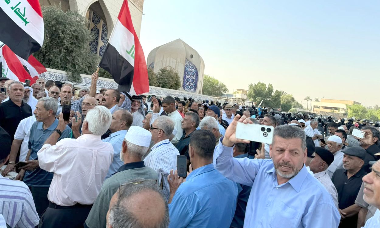 Iraqi CP - protests