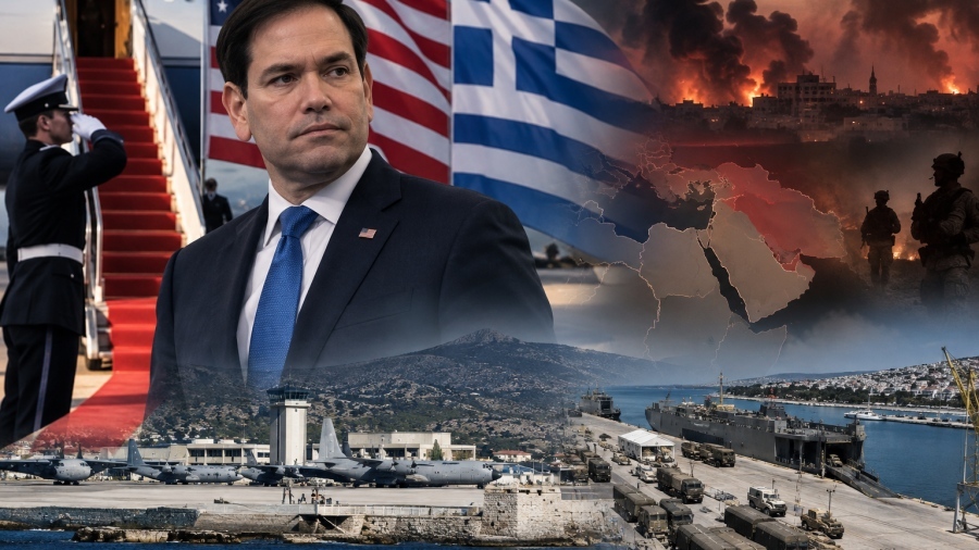 KKE - Rubio visit
