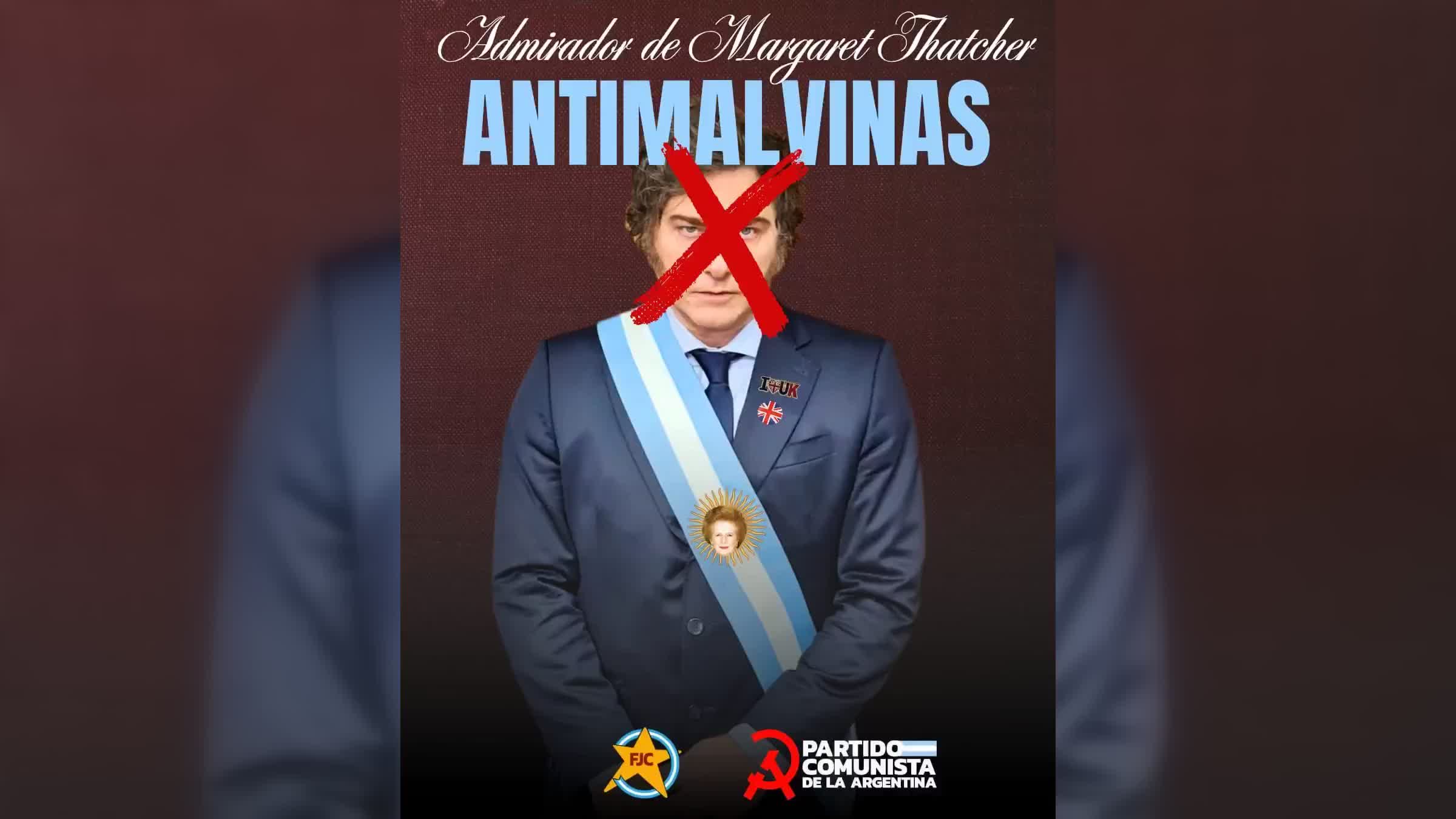 Milei AntiMalvinas