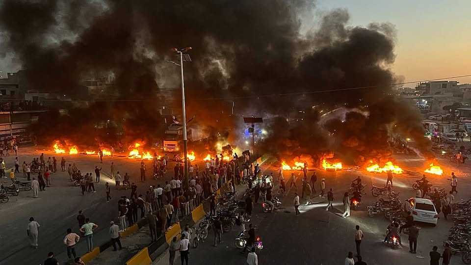 Syrian CP - protests