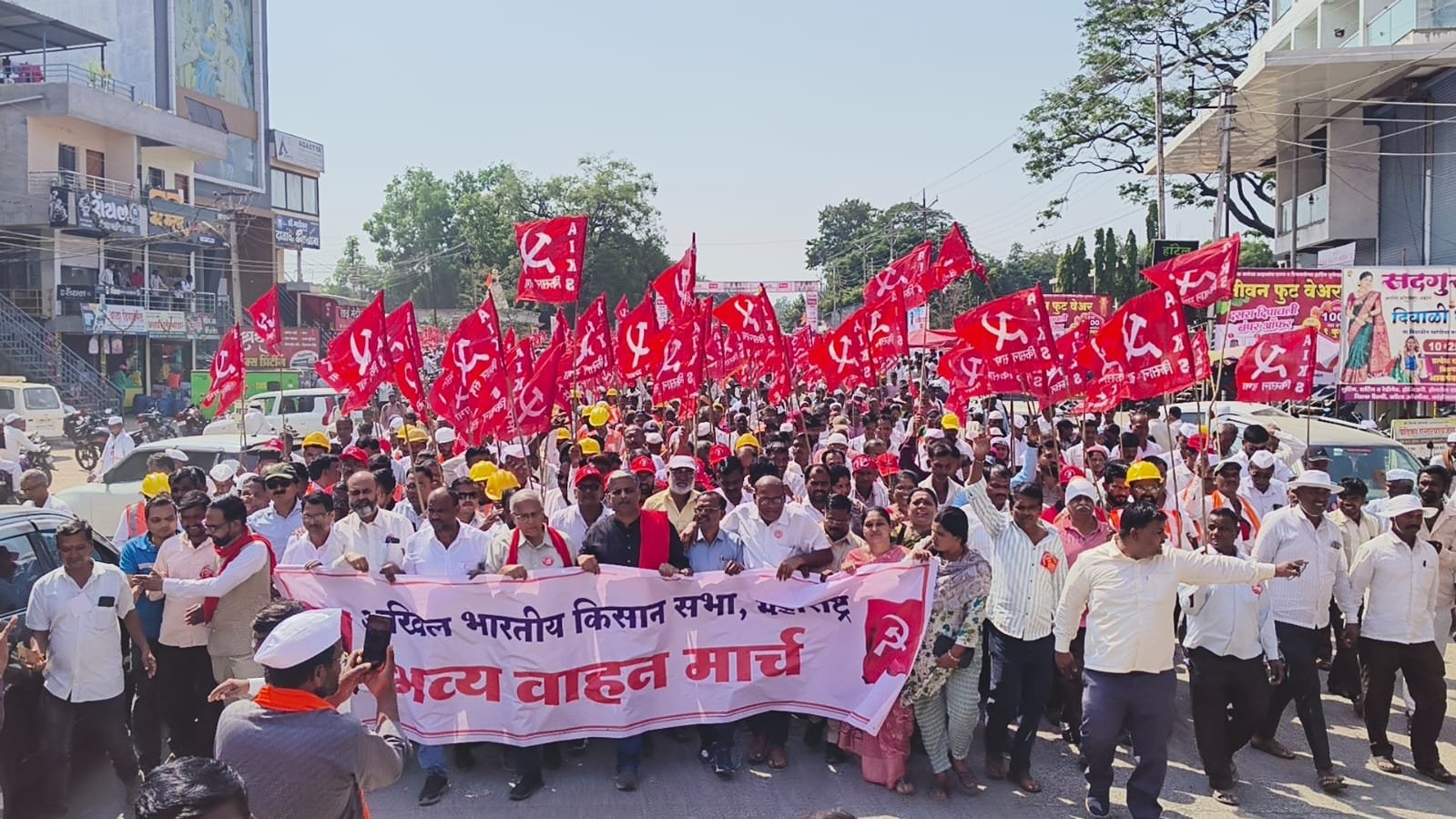 CPI(M) - long march