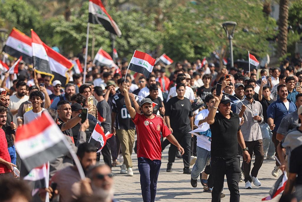 Iraqi CP - 25 October demonstration