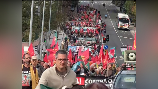 PCP - protest Porto