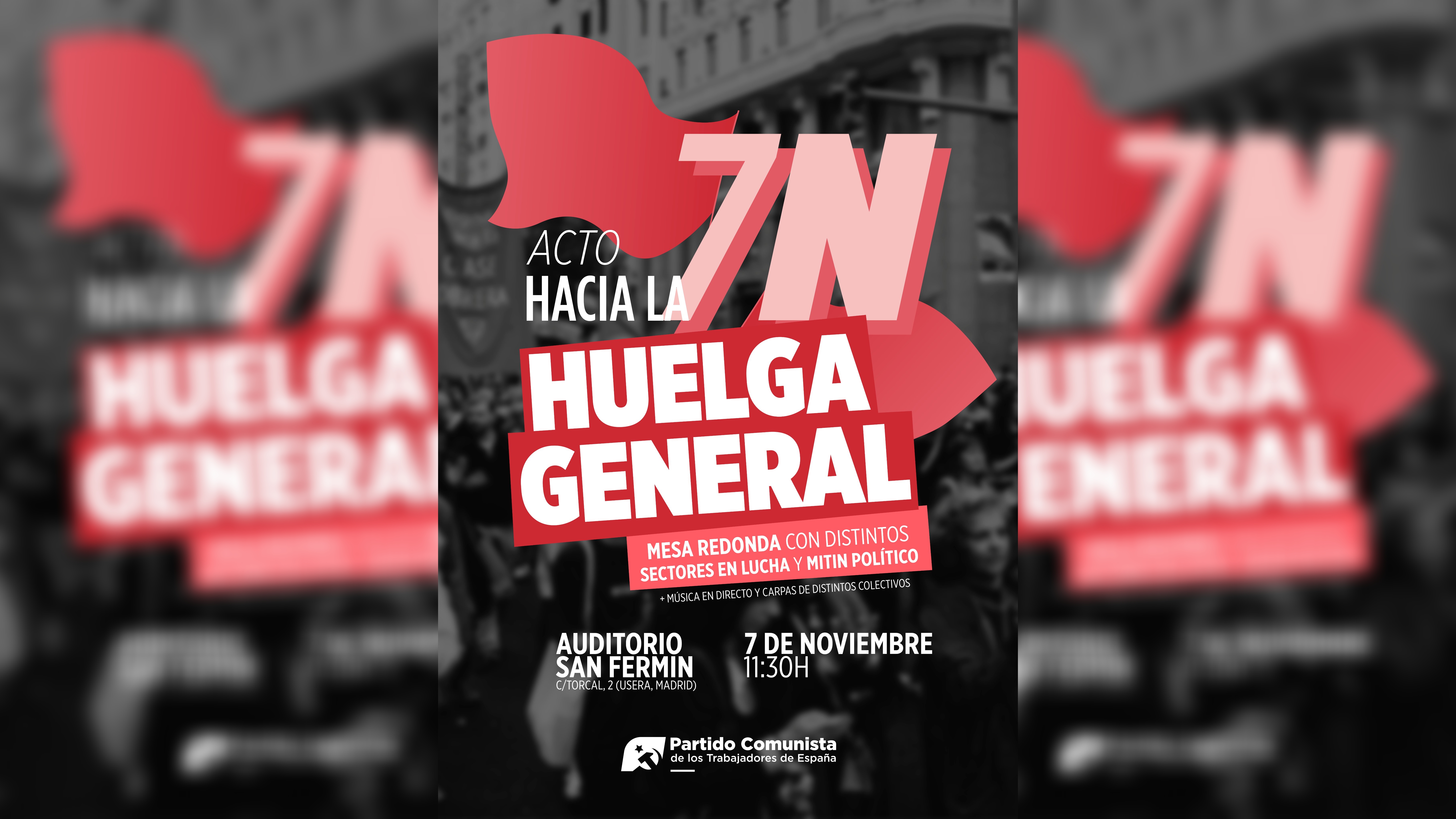 PCTE - action before general strike
