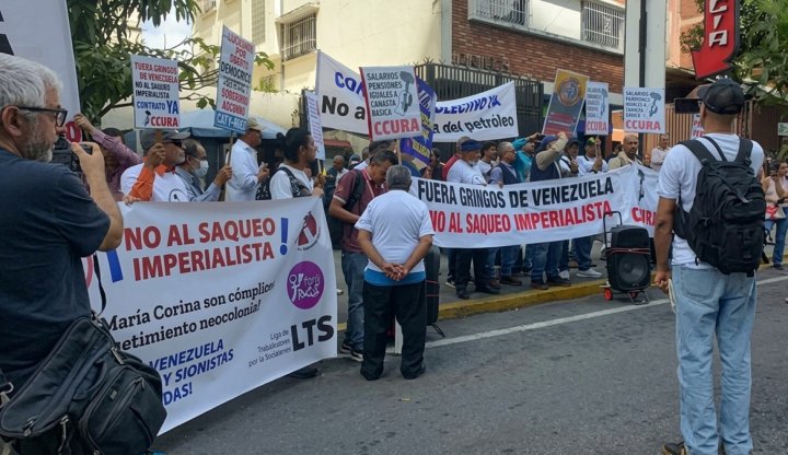 PCV - PDVSA protest