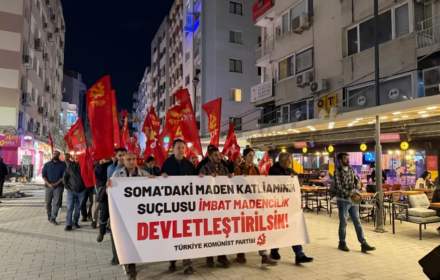 TKP - miners protest